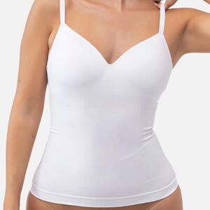 NWT Sculpting Under Outfit White Camisole Top